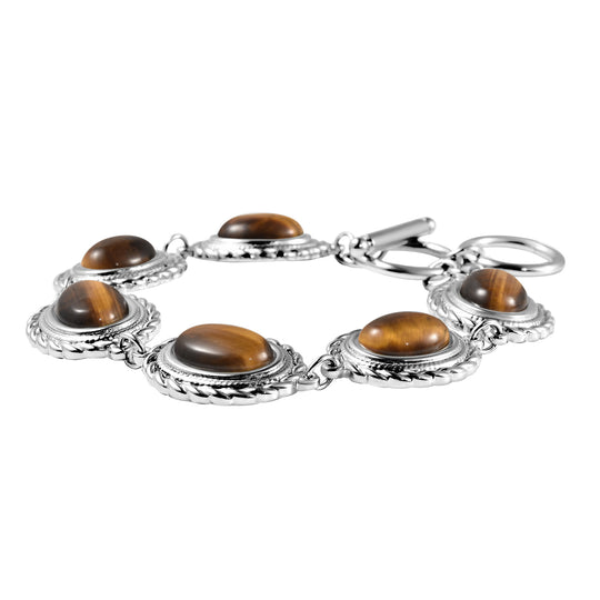 Gelbes Tigerauge-Armband, ca. 20 cm, ca. 19.30 ct