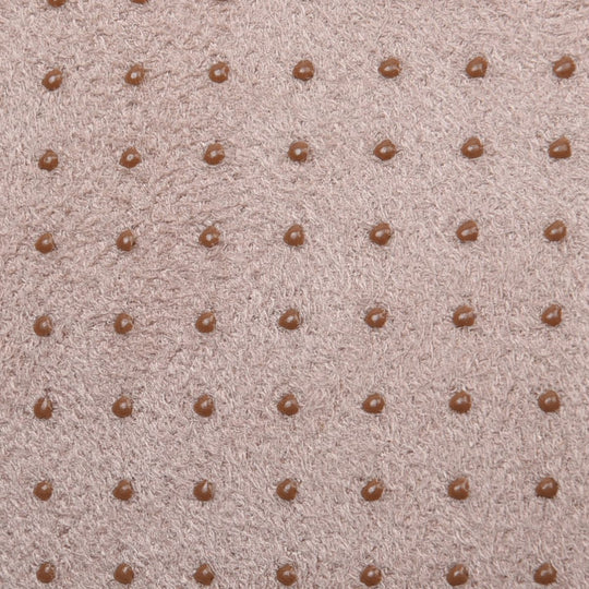 1 paar rutschfeste und gestrickte Hausschuhe mit Fellfutter, Größe S, Grau
