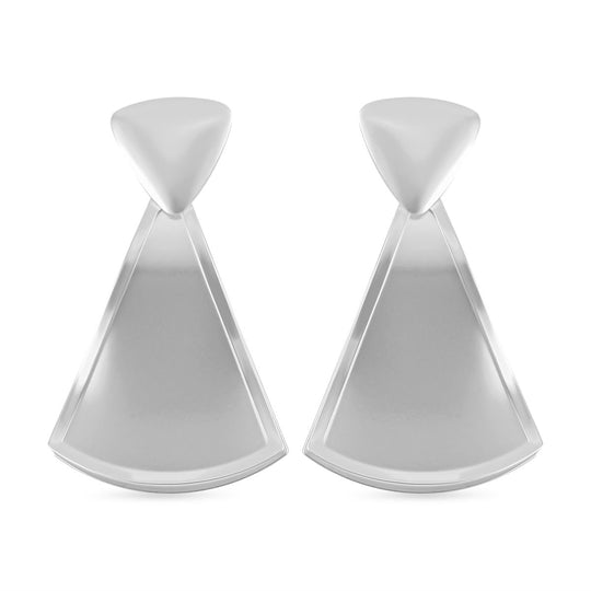 2er Set - geometrische Design-Ohrringe im Schmukset