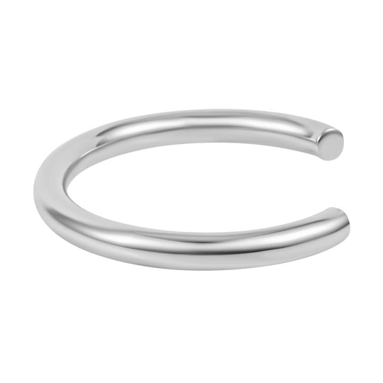 3er Set - Reiner Weiß Edelstahl - Designer Inspiriert Armreif, Creolen und Anhänger mit Kette, goldfarben