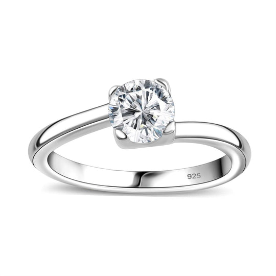 Moissanit Schmuckset 925 Silber rhodiniert ca. 2,40 ct.
