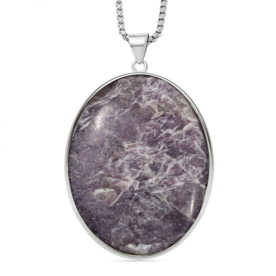 EXKLUSIVES ANGEBOT - Pfirsich Mondstein Anhänger mit Kette, ca. 300.00 ct