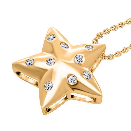 LUXURIANT DIAMOND - Lab Grown Diamant SI-GH Schmuckset 925 Silber platiniert ca. 0,25 ct.