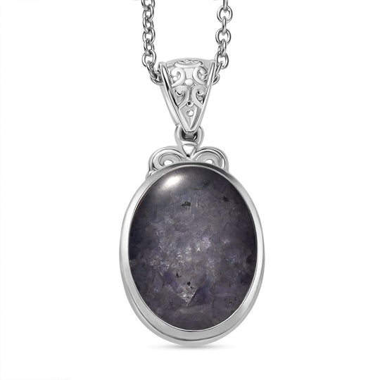 Tansanit-Matrix Schmuckset ca. 7.00 ct