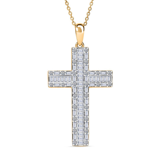 LUXURIANT DIAMOND - Lab Grown Diamant SI-GH Schmuckset 925 Silber 750 Roségold Vermeil ca. 1,00 ct.