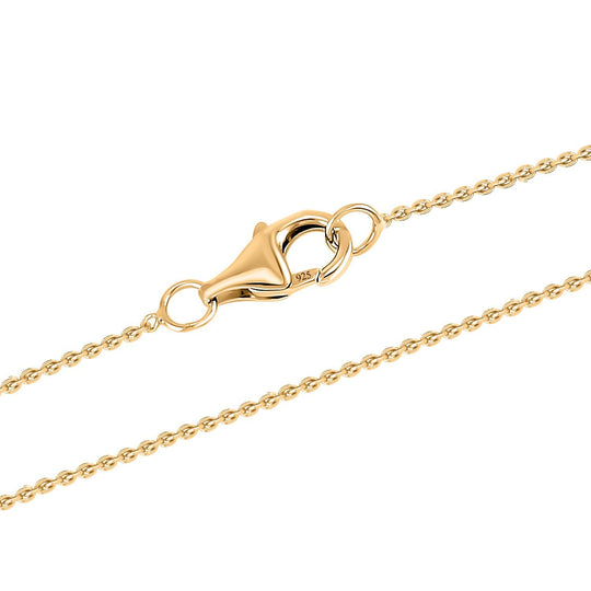 D'Joy Natürlicher Olmek Jadeit Schmuckset ca. 50 cm 925 Silber vergoldet ca. 20,00 ct.