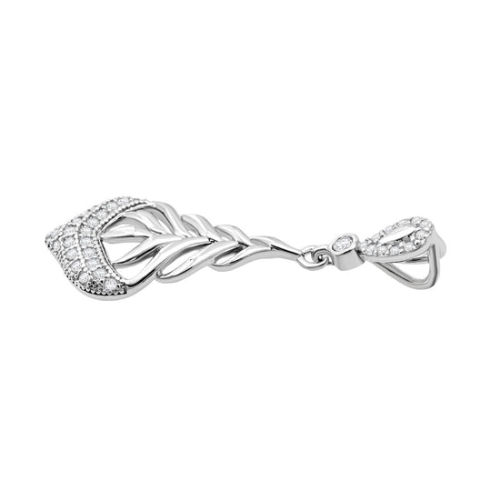 Lustro Stella Weißer Zirkonia Schmuckset 925 Silber rhodiniert 1.51 ct