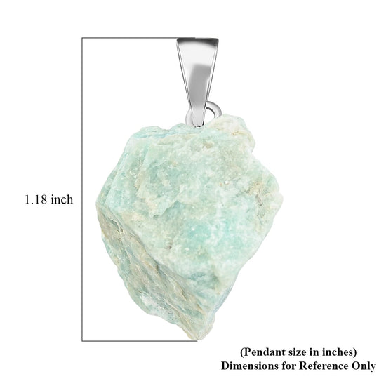 Aquamarin Schmuckset ca. 50 cm Nickelfreies Messing Silber ca. 52.00 ct