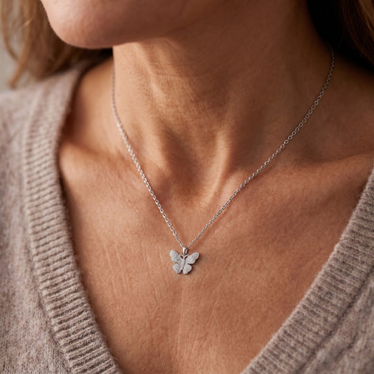 EVER TRUE Weißer Diamant Schmuckset ca. 50 cm ca. 0,01 ct.