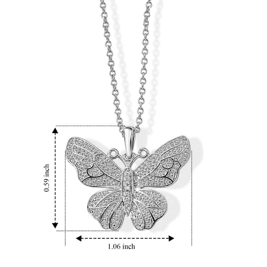 EVER TRUE Weißer Diamant Schmuckset ca. 50 cm ca. 0,01 ct.