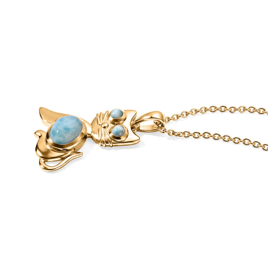 EVER TRUE AA Larimar Schmuckset ca. 50 cm ca. 2,65 ct.