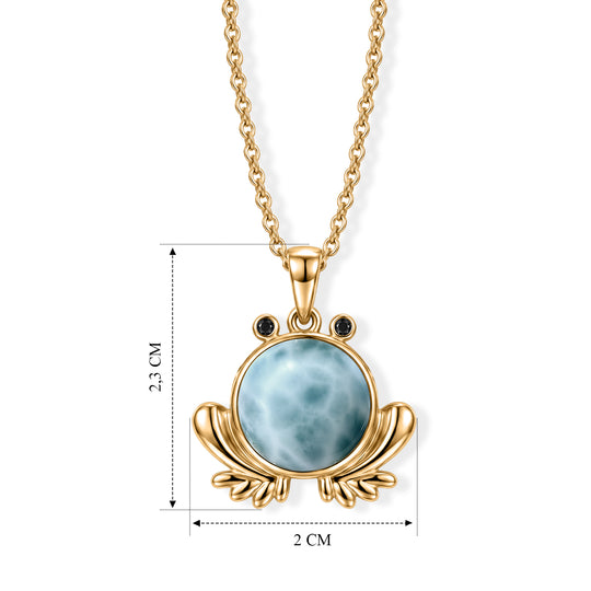 EVER TRUE AA Larimar, Schwarzer Spinell Schmuckset ca. 50 cm ca. 6,00 ct.