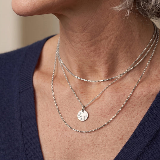 LUXURIANT DIAMOND - Lab Grown Diamant SGL zertifiziert SI-GH Schmuckset ca. 50 cm 925 Silber 750 Gelbgold vermeil ca. 0,50 ct.