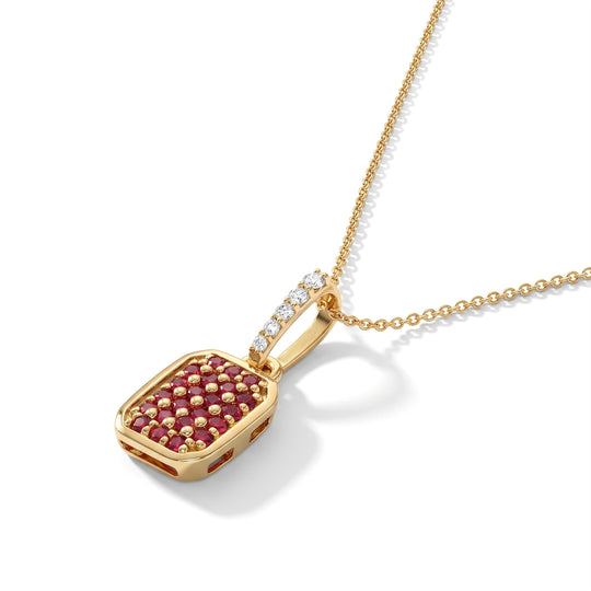 D'Joy Padparadscha Saphir, Weißer Zirkon Schmuckset ca. 50 cm 925 Silber 750 Gelbgold vermeil (BT) ca. 0.58 ct