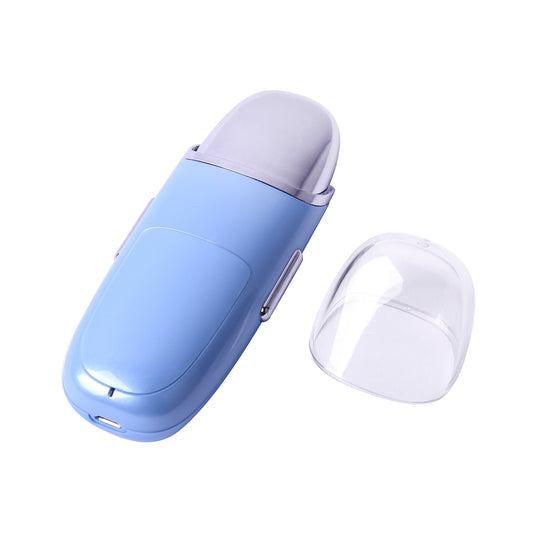 Gesichtswasserspray, kosmetisches Massagegerät, Größe: 12x4,8x3 cm, Blau
