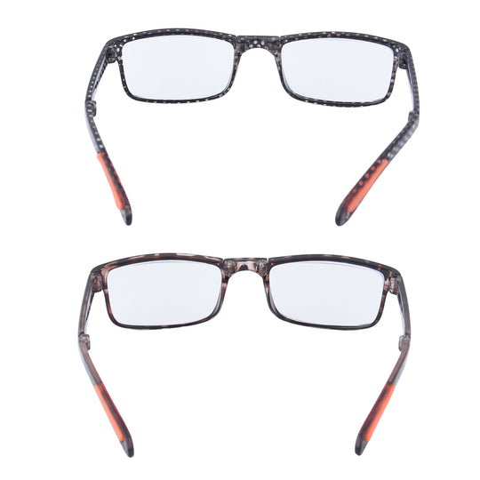 2er-Set faltbare Lesebrille mit Blaulicht-Filter (+1,50)