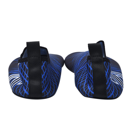 Unisex Aquaschuhe, Rutschfest & Schnelltrockend, Größe 36-37, Blau-Weiß