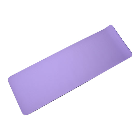TPE rutschfeste Yogamatte, Größe 183x61x0,6 cm, Violett