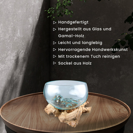 Jardin de Bali - Handgefertigte Deko-Schale