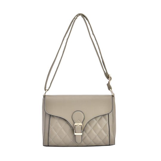 Schultertasche mit Schnalle, 27x9.3x18CM, rosa