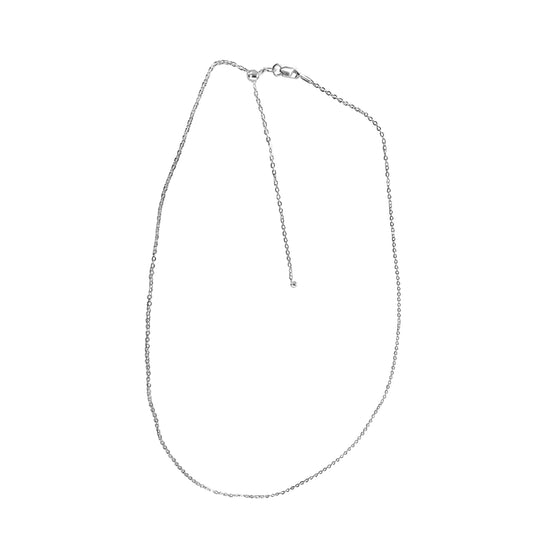 LIMITIERTE AUFLAGE - Verstellbare Ankerkette, ca. 60 cm, 925 Silber vergoldet