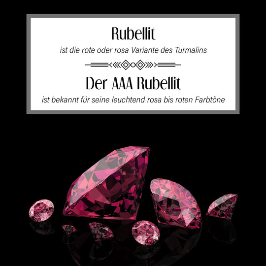 Iliana - AAA Rubellit und weißer Diamant-Ring, 750 Gold (Größe 20.00) ca. 2.30 ct