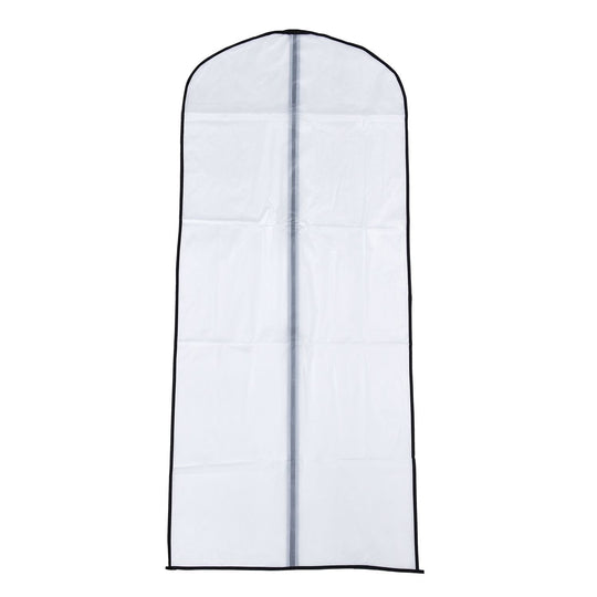 5er Set staubdichter Kleidersack mit Reißverschluss, 5 Stück:60x120cm, schwarz