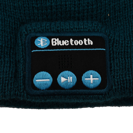 Beanie Mütze mit Bluetooth Kopfhörer, Einheitsgröße, Grau