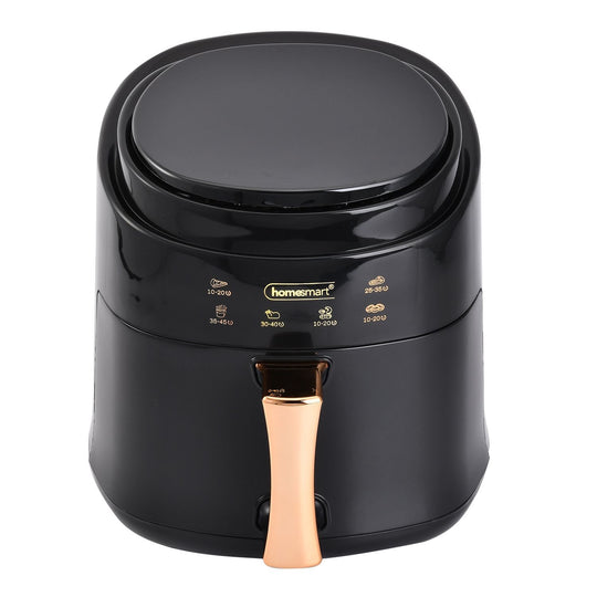 Homesmart: Digitale Heißluftfritteuse, 8L Kapazität, 1400W, schwarz