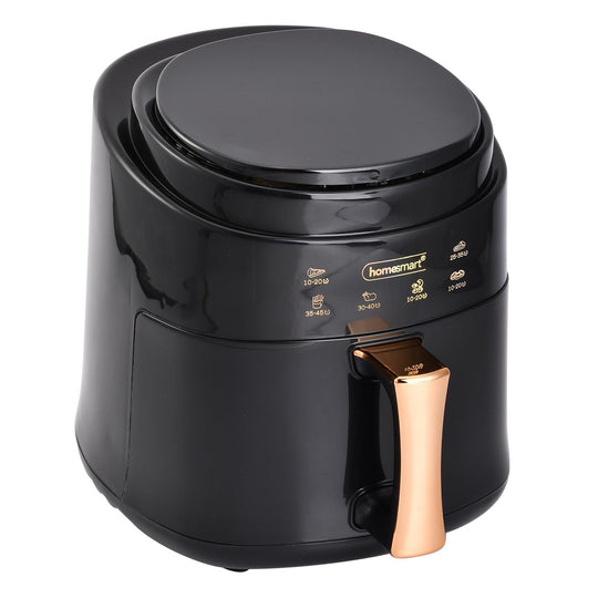 Homesmart: Digitale Heißluftfritteuse, 8L Kapazität, 1400W, schwarz