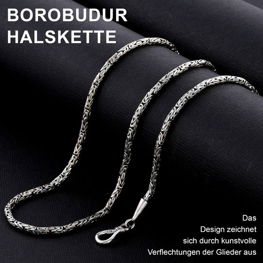 Royal Bali - Borobudur, 925 Silber Halskette ca. 60 cm ca. 25,67g