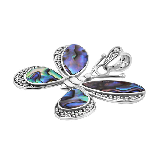 Royal Bali - Abalone Muschel Anhänger 925 Silber