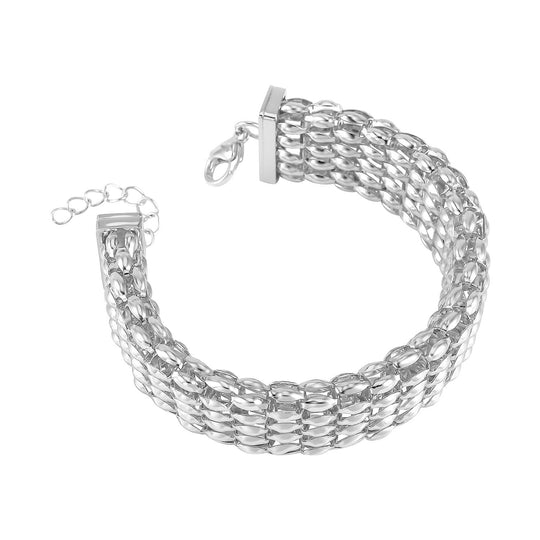 Reiner Edelstahl IP-Gelbbeschichtung Armband ca. 19 cm + 3.5 cm Extender, ca. 20,50g