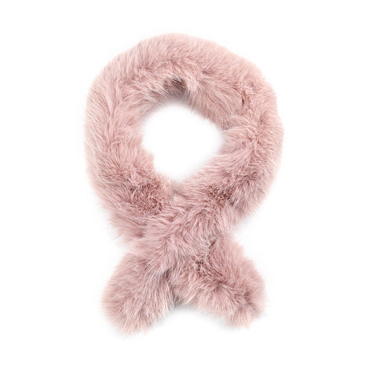 faux fux scarfMaterial: 100%PolyesterSize: 80 length * 7cm wideweight: 68 gcolor: black