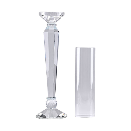 The 5th Season Kristall-Kerzenhalter, 59cm Höhe, transparent