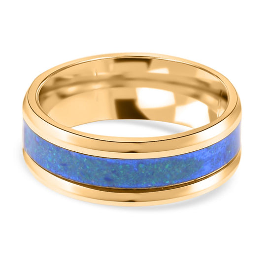 Kreierter Opal Ring, (Größe 19.00) silberfarben 1.00 ct