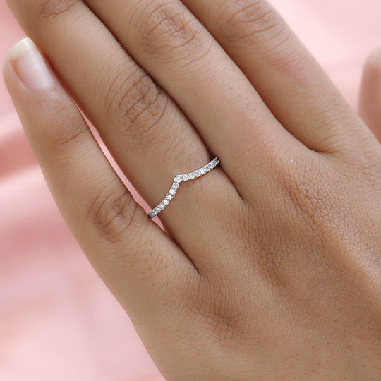 Weißer Diamant SI1 IGI zertifiziert Ring 750 Weißgold (Größe 17.00) ca. 0.20 ct