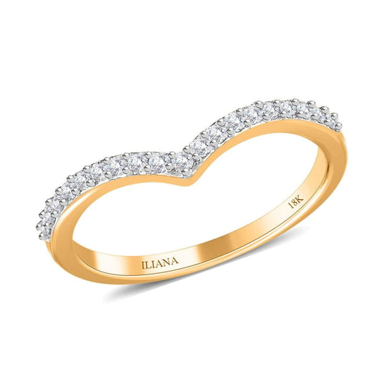 Weißer Diamant SI1 IGI zertifiziert Ring 750 Gold (Größe 19.00) ca. 0.20 ct