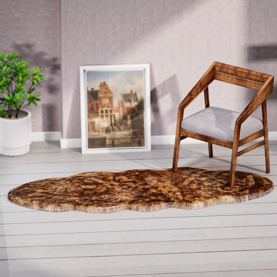 Luxury Edition: Wolkenweicher 2200 GSM Kunstfell Läufer 60x180 cm, grau meliert