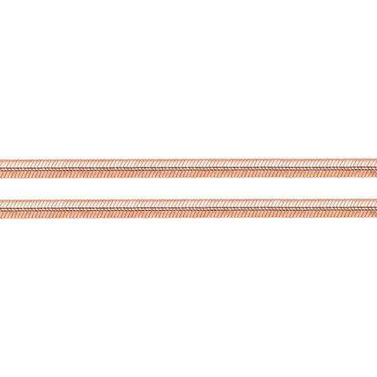 925 Silber rosévergoldet Kette ca. 45 cm ca. 6,59g