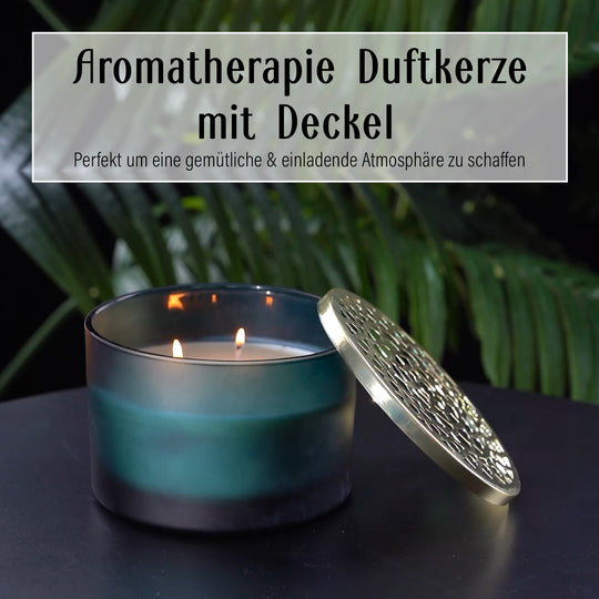 The 5th Season: Duftkerze im Milchglas, 46 Stunden Brennzeit, 10x15 cm, Jasmin