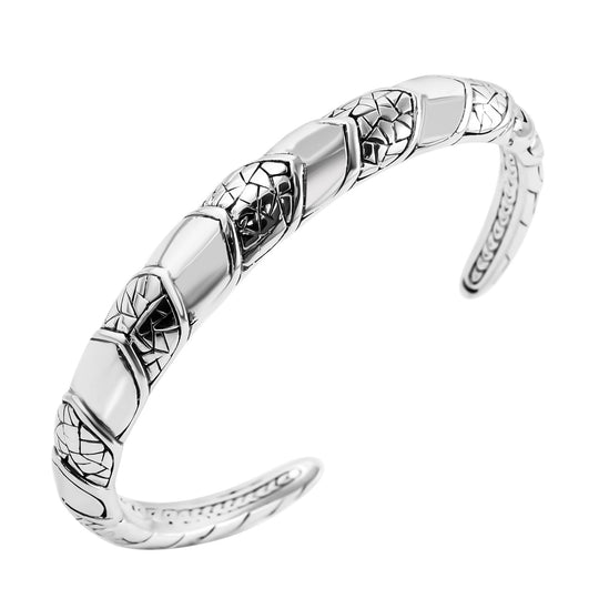 925 Silber Armreif ca. 19 cm ca. 52,73g