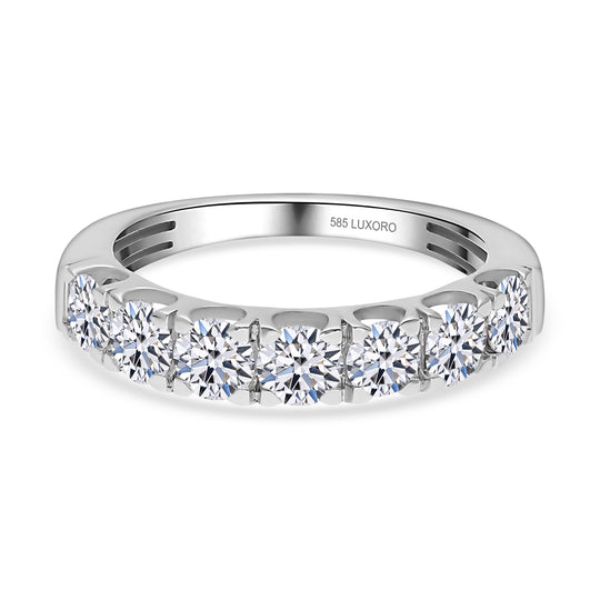 LUXURIANT DIAMOND - Lab grown Diamant SI-GH Ring, IGI zertifiziert, 585 Gold (Größe 21.00) ca. 1.50 ct