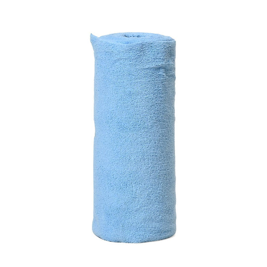 Wiederverwendbare Abreiß-Mikrofaser-Handtuchrolle - 30x30cm, 30 Tücher/Rolle, 180gsm, Gelb