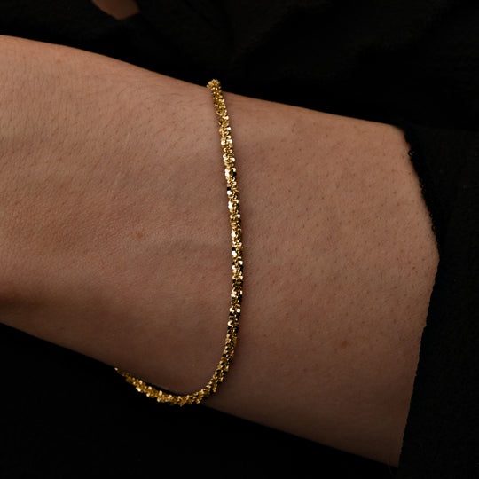 925 Silber rhodiniert Armband ca. 19 cm ca. 2,31g