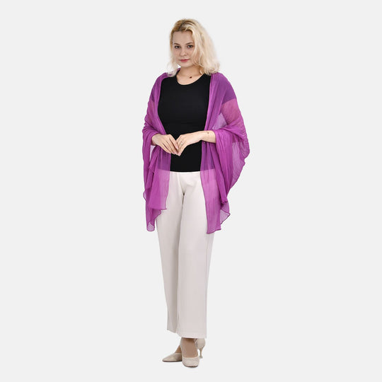LA MAREY Solid chiffon 100% silk scarfMaterial:100% Mulberry silk size:110cm*200cmWeight : 50gColor:Weinrot