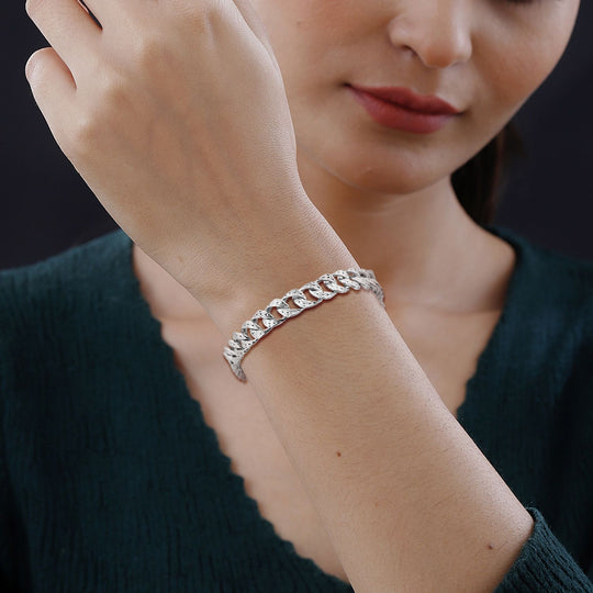 925 Silber Armband ca. 19 cm ca. 24,74g