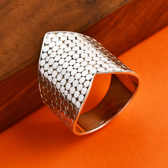 Royal Bali - 925 Silber Ring (Größe 17.00)