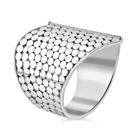 Royal Bali - 925 Silber Ring (Größe 17.00)