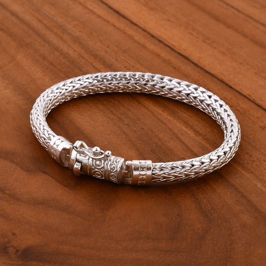 Royal Bali Kollektion - 925 Silber Armband ca. 19 cm ca. 40,63g
